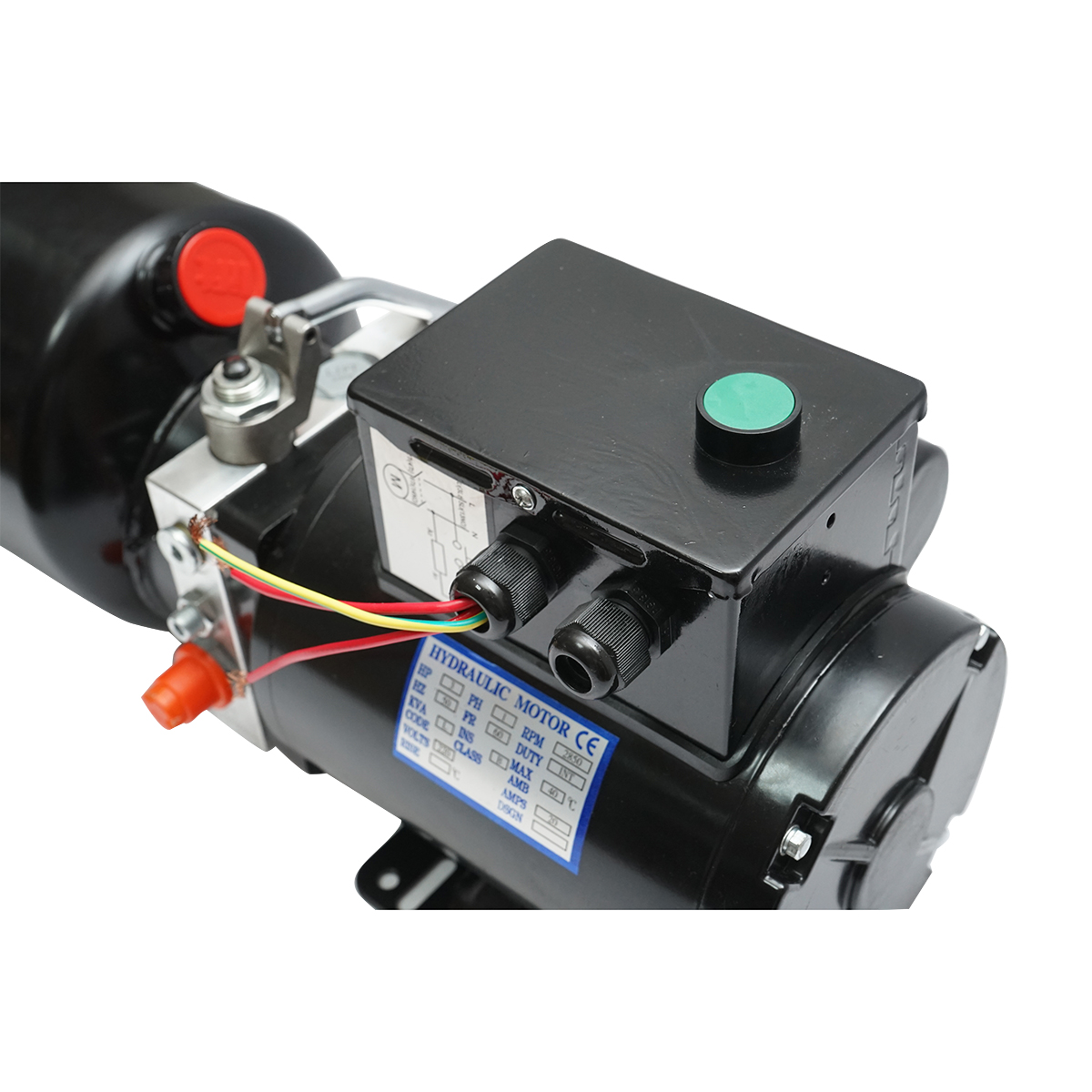 Pompa basculare 220V/50Hz 2.2 kW, 170 bar, rezervor plastic 10L Breckner Germany - imagine 5