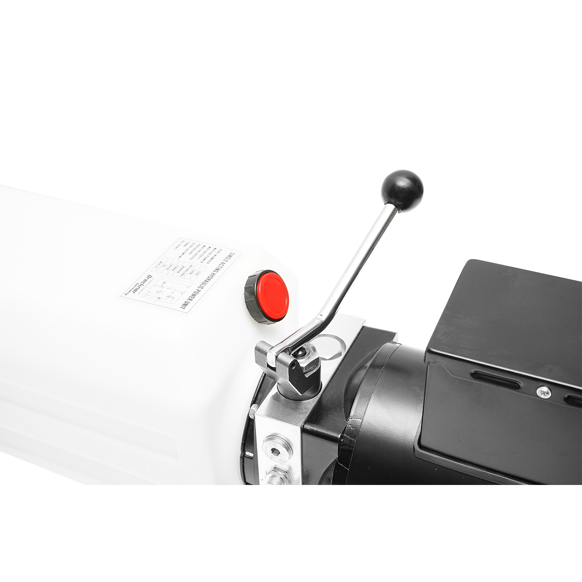 Pompa basculare 380V/50Hz 2.2 kW, 170 bar, rezervor plastic 10L Breckner Germany - imagine 7