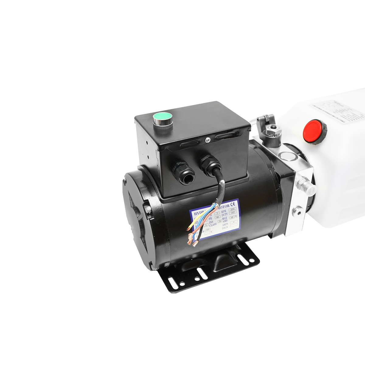 Pompa basculare 380V/50Hz 2.2 kW, 170 bar, rezervor plastic 10L Breckner Germany - imagine 6