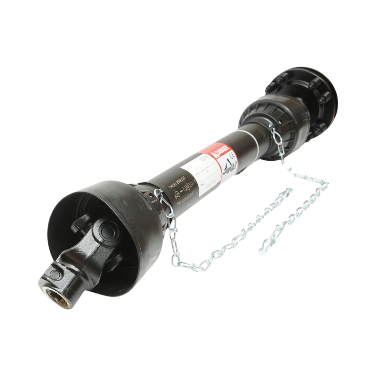 Cardan cu ambreiaj 1000mm T5 Z=6 1-3/8 cruce 30.2x80 - imagine 2