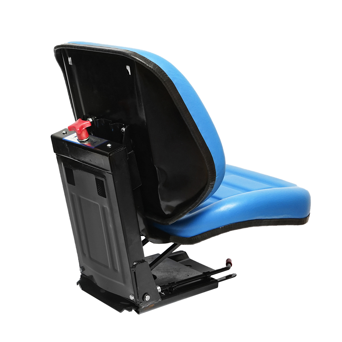 Scaun universal albastru cu reglaj pentru tractor UTB U-650, U-445, Fiat, Case - imagine 6