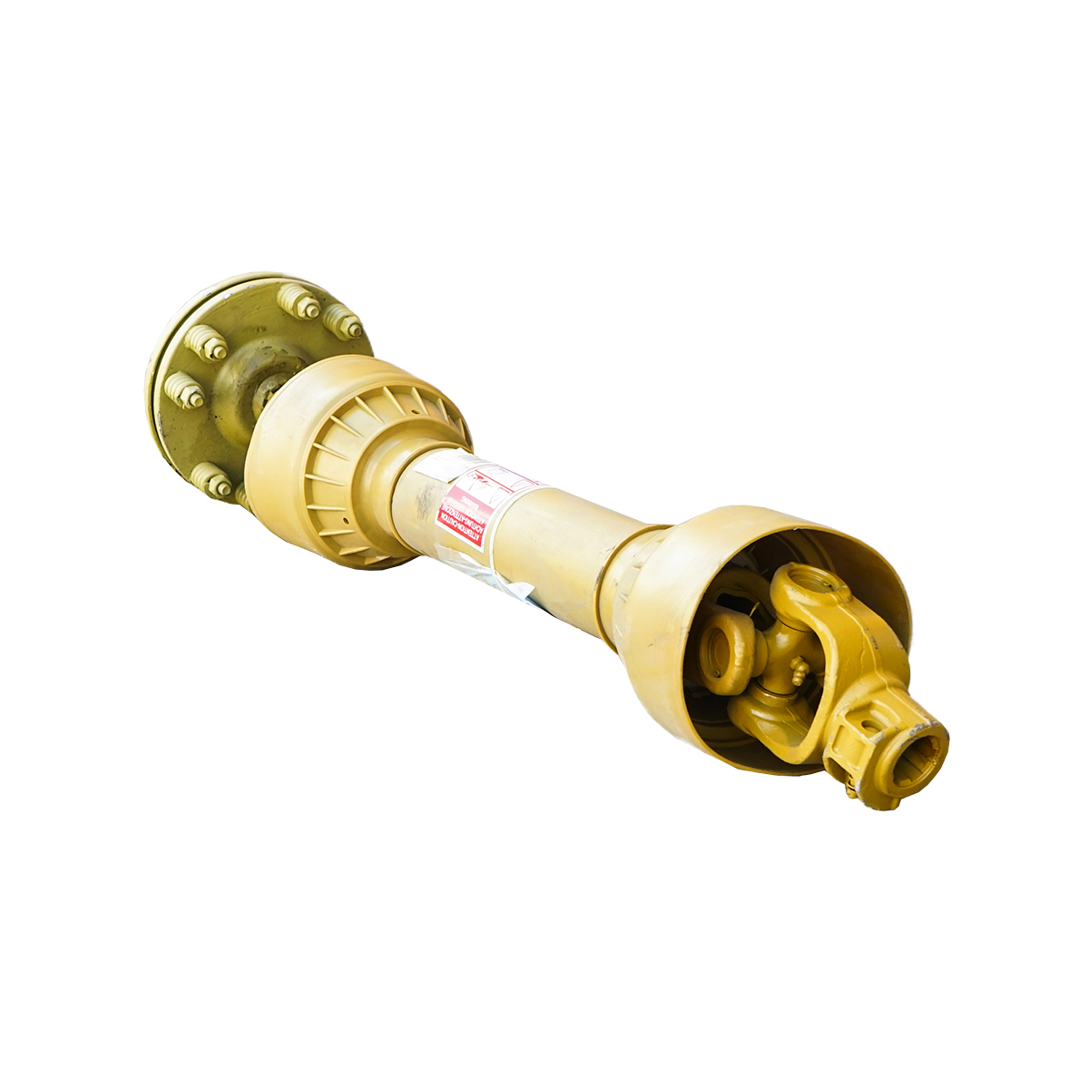 Cardan 850mm T6 Z=6 cu ambreiaj universal cruce 30,2x92 - imagine 3