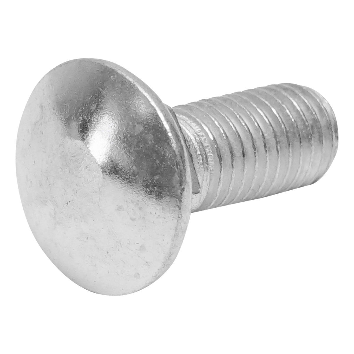 Set 50 buc surub zincat pentru plug DIN 603 M12x30mm - imagine 3