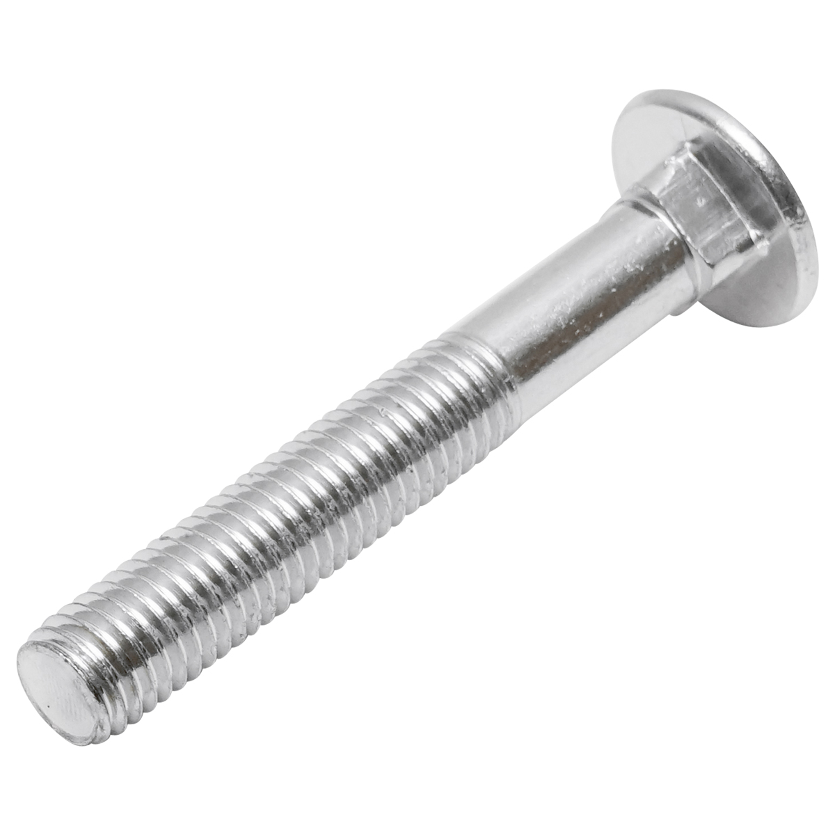 Set 50 buc surub zincat pentru plug DIN 603 M12x80mm - imagine 2