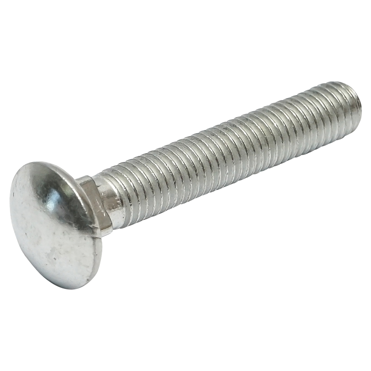 Set 50 buc surub zincat pentru plug DIN 603 M10x60mm - imagine 3