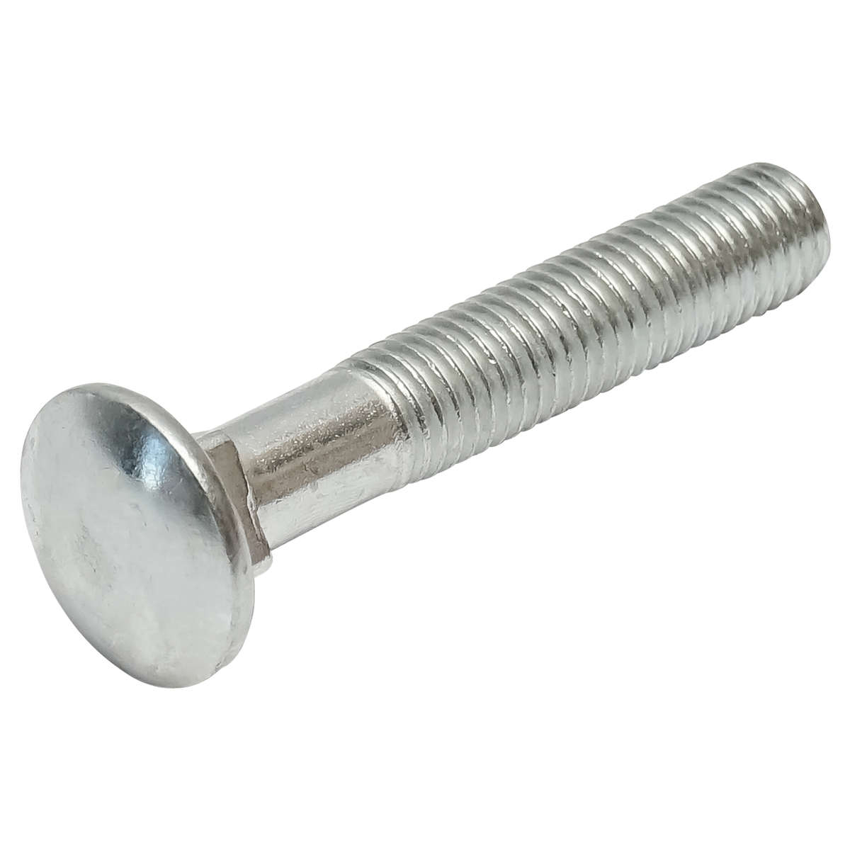 Set 50 buc surub zincat pentru plug DIN 603 M12x70mm - imagine 3