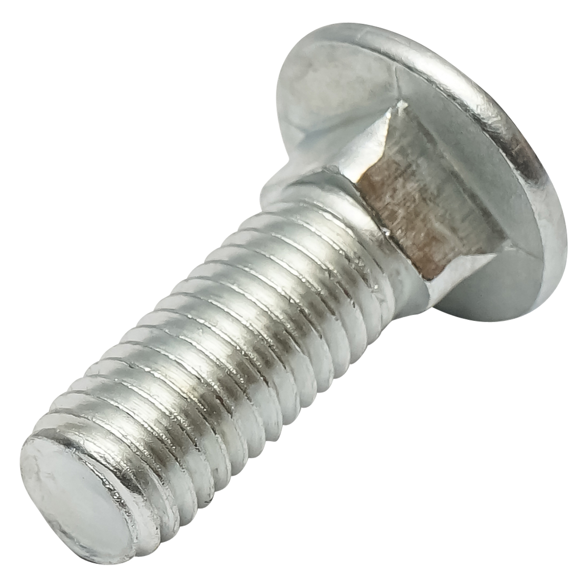 Set 50 buc surub zincat pentru plug DIN 603 M14x40mm - imagine 2