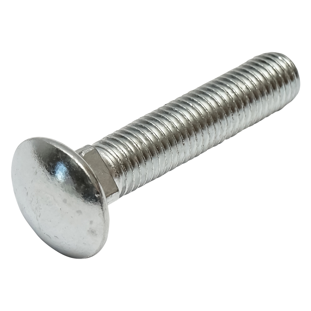 Set 50 buc surub zincat pentru plug DIN 603 M14x70mm - imagine 3