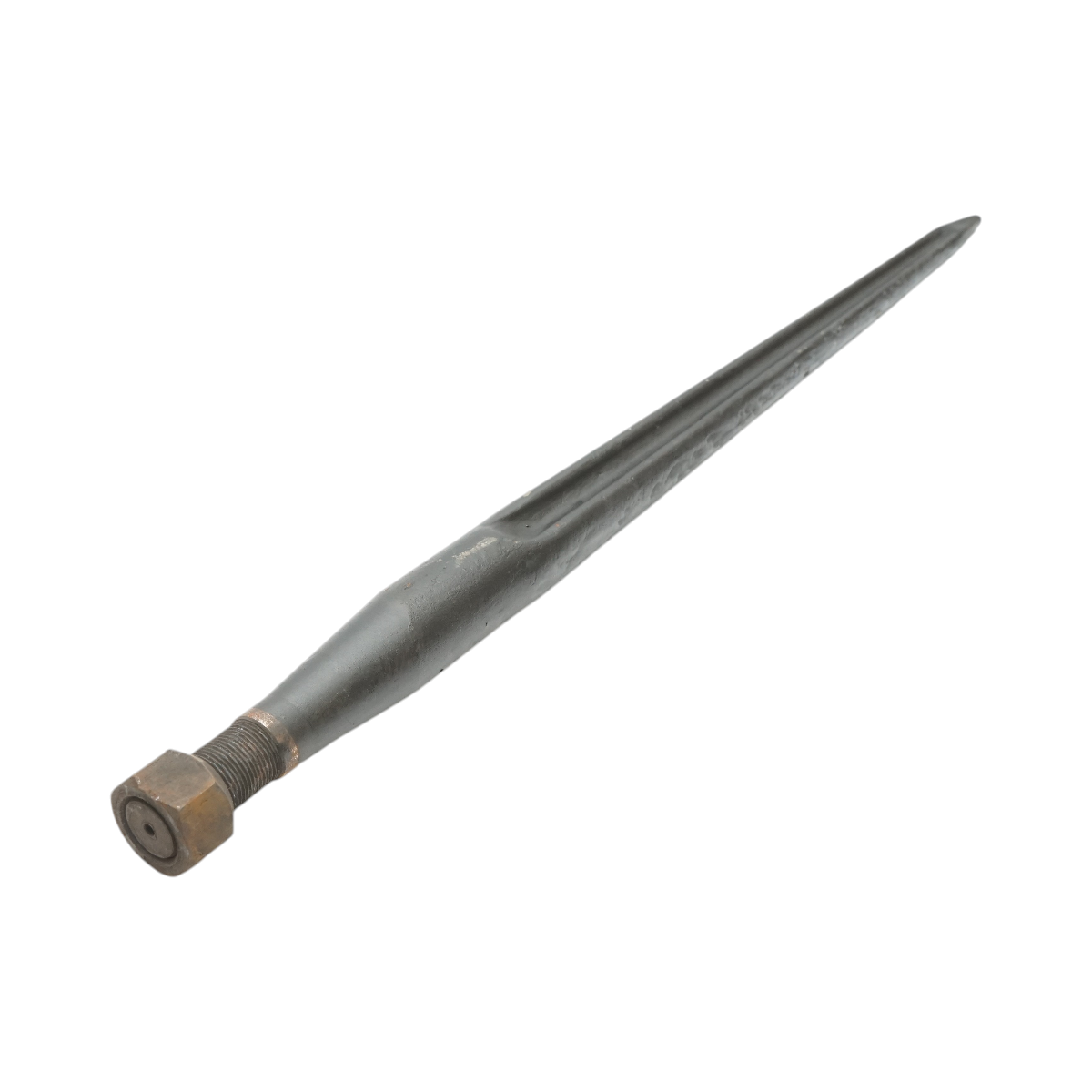 Tepusa dreapta cu piulita pentru furca incarcat baloti M22x36x800mm Breckner Germany - imagine 3