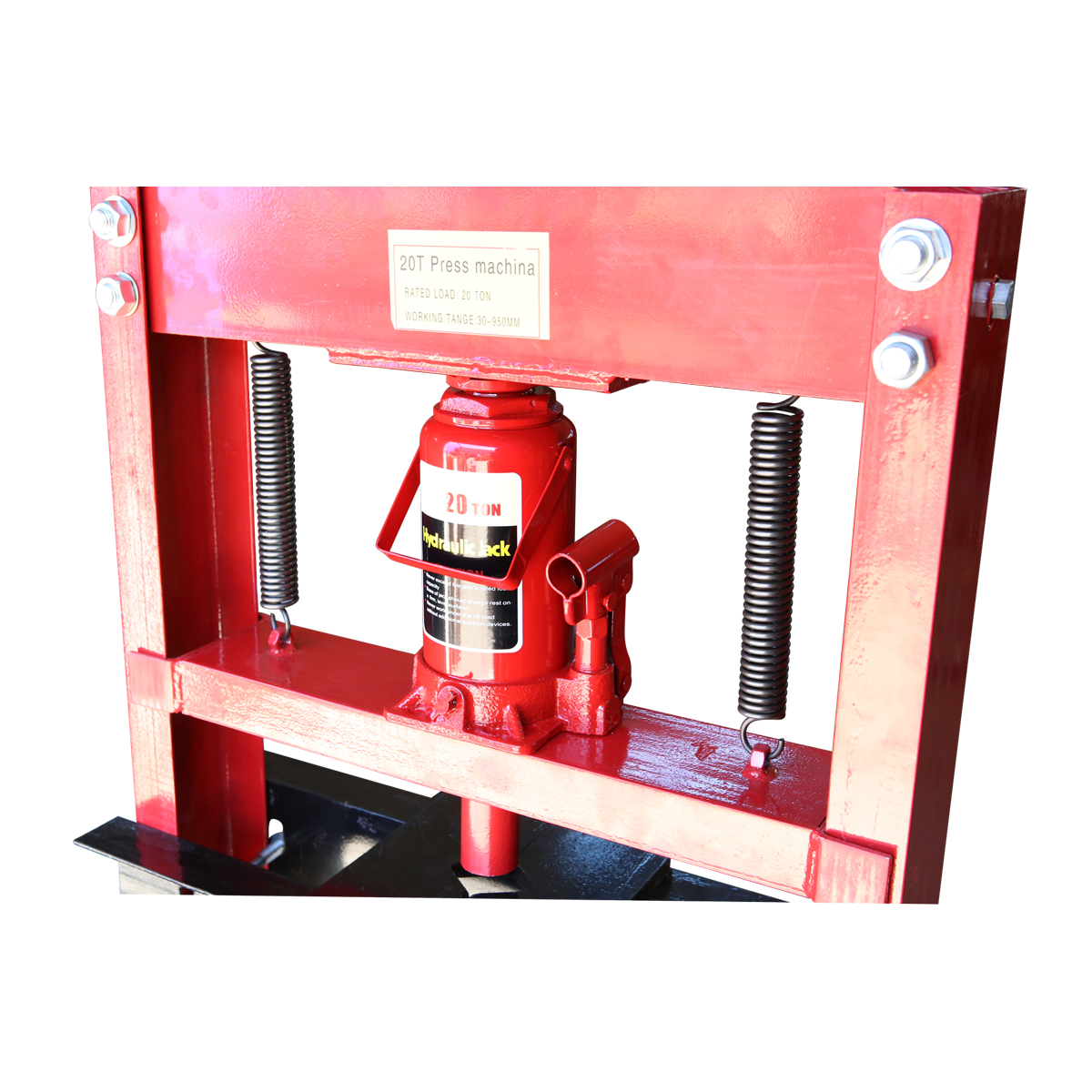 Presa hidraulica 20T, 30-650mm 50Kg cu cric tip piston 20T Breckner Germany - imagine 5