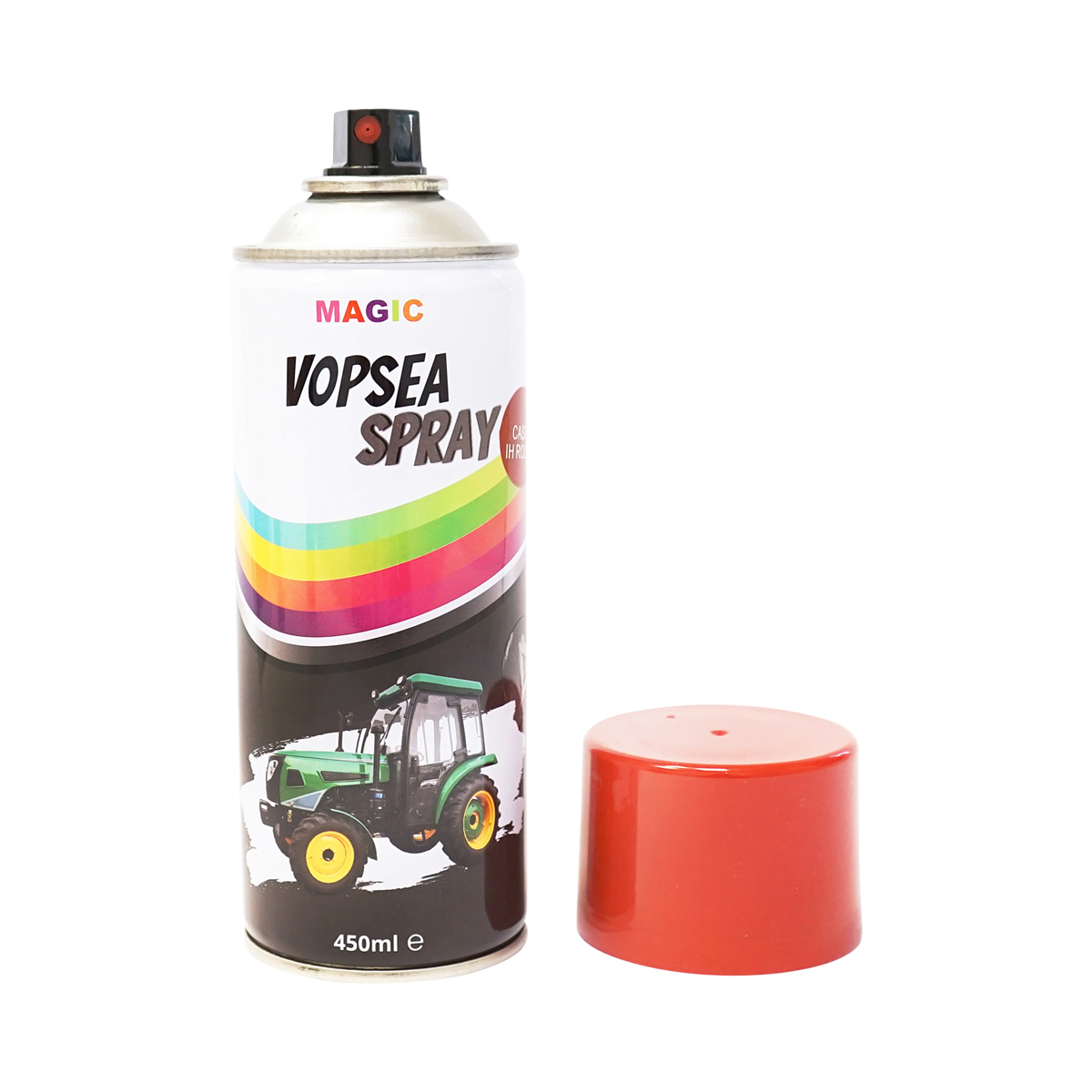 Spray vopsea auto rosu tip Case IH 3121 profesionala cu uscare rapida 450ml MAGIC - imagine 2