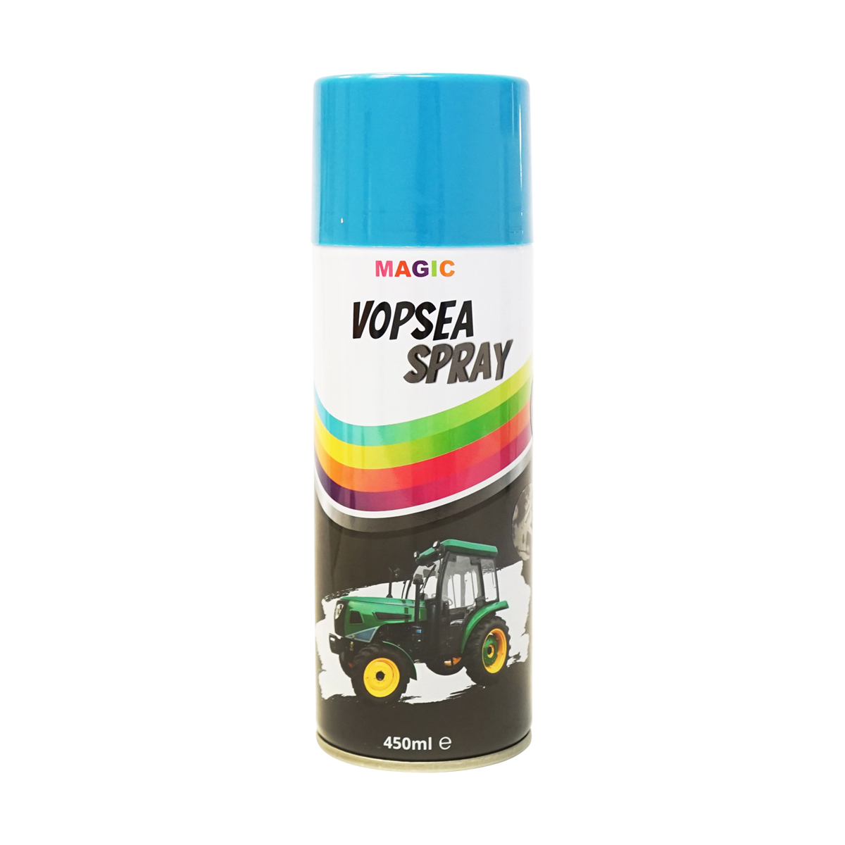 Spray vopsea auto Rabe albastru 5125 bleu trafic 450ml MAGIC