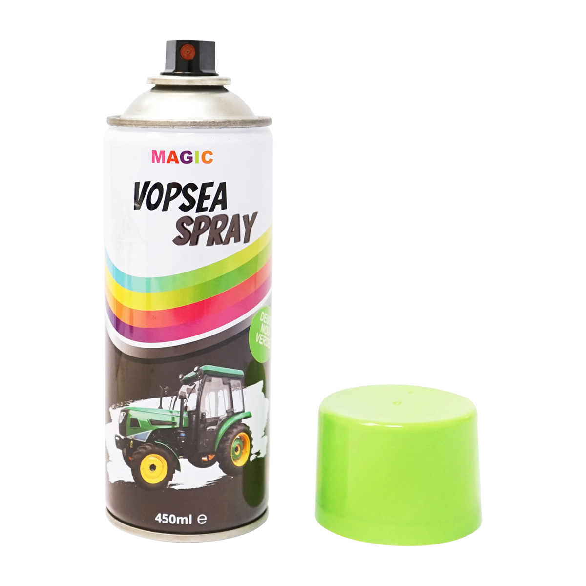 Spray vopsea auto verde nou tip Deutz profesionala cu uscare rapida 450ml MAGIC - imagine 2