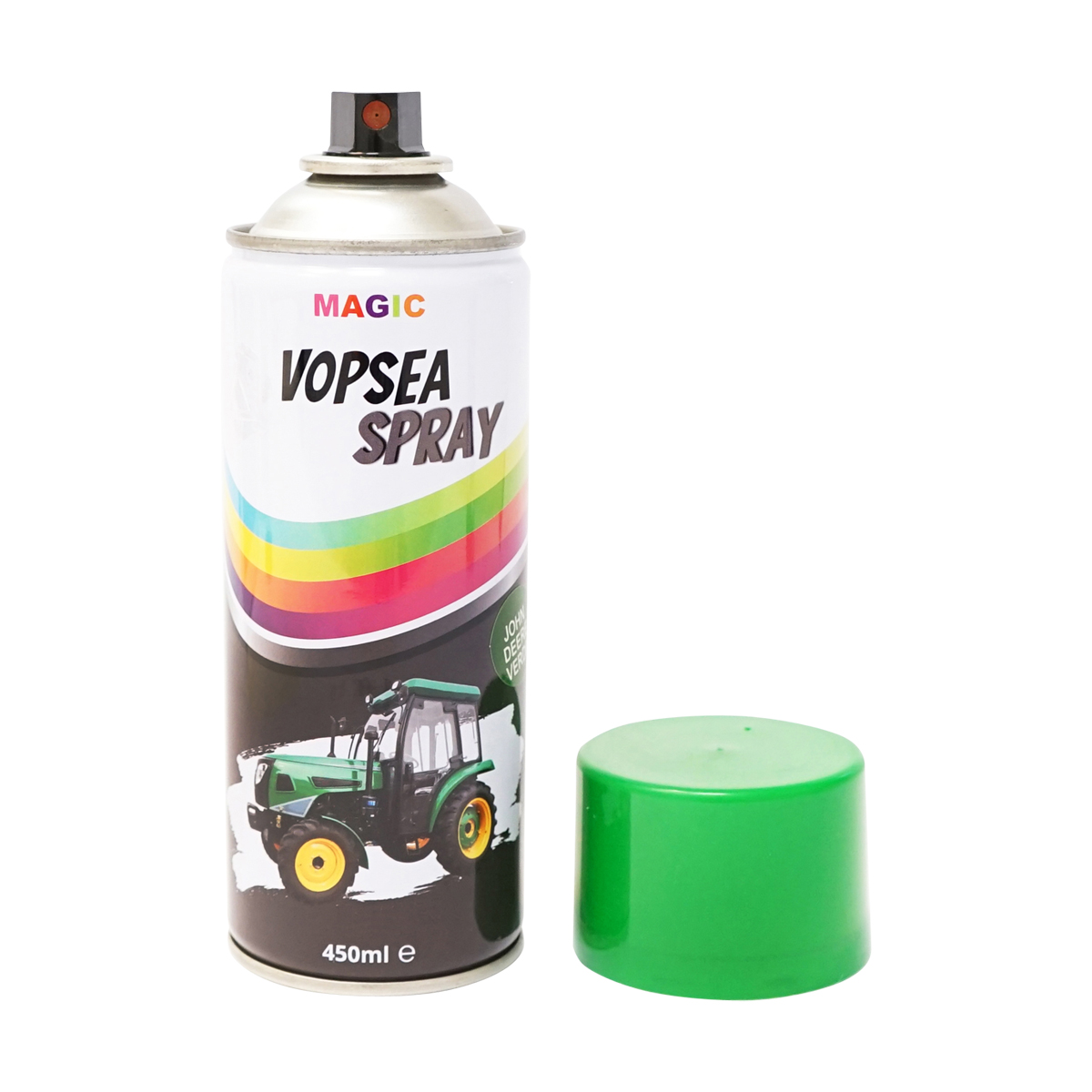 Spray vopsea auto verde tip John Deere profesionala cu uscare rapida 450ml MAGIC - imagine 2