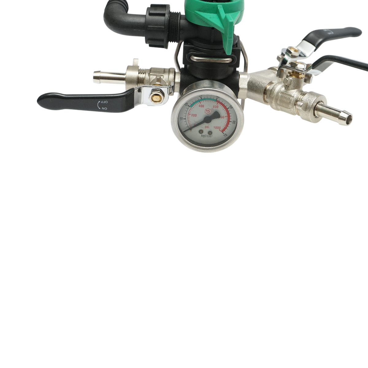 Distribuitor cu 3 cai pentru erbicidator, manometru cu glicerina 1000 PSI - imagine 6