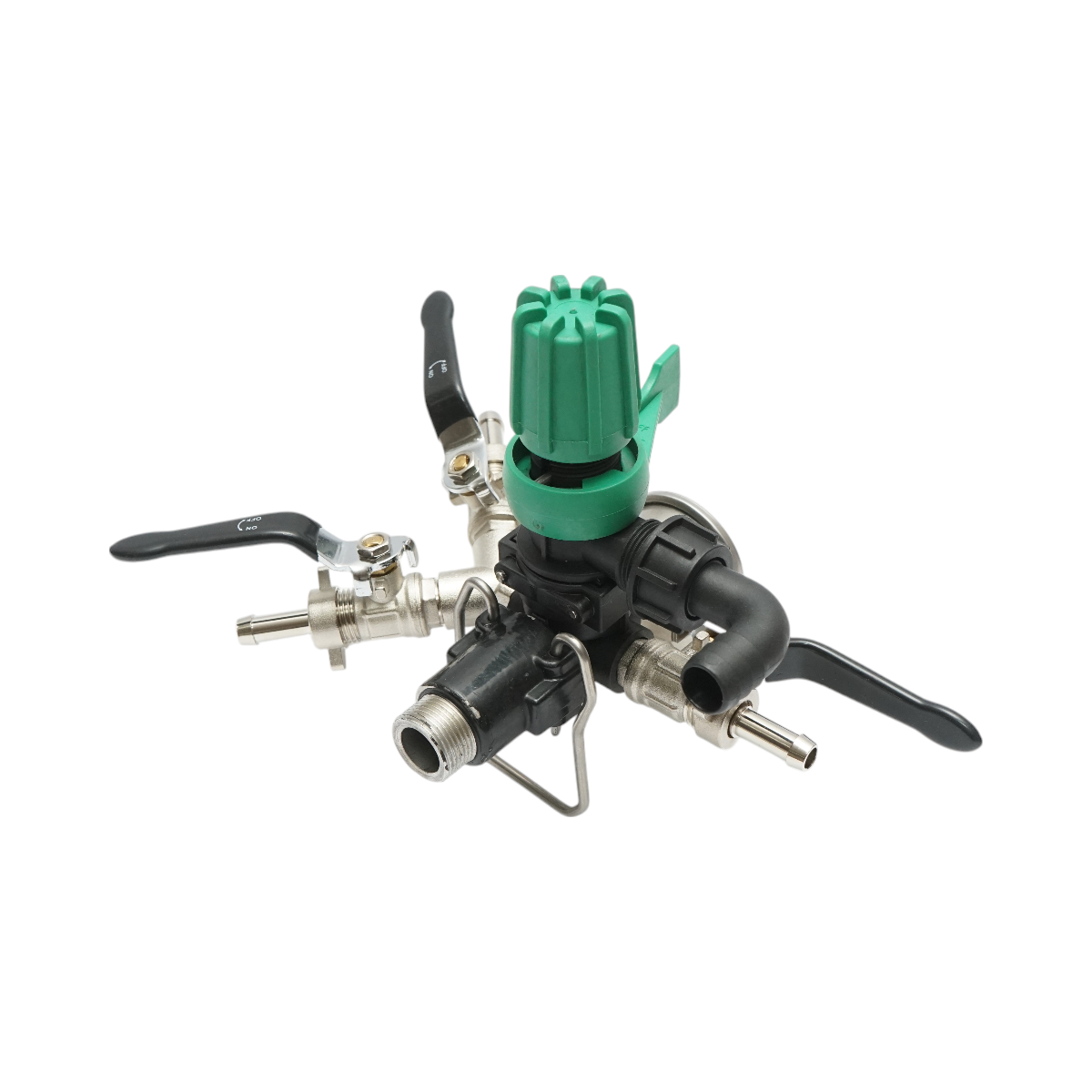 Distribuitor cu 3 cai pentru erbicidator, manometru cu glicerina 1000 PSI - imagine 5