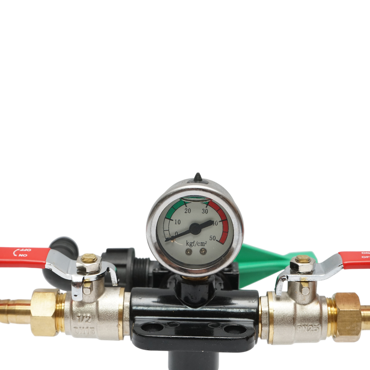 Distribuitor cu 2 cai, manometru glicerina inclus pentru erbicidator - imagine 7