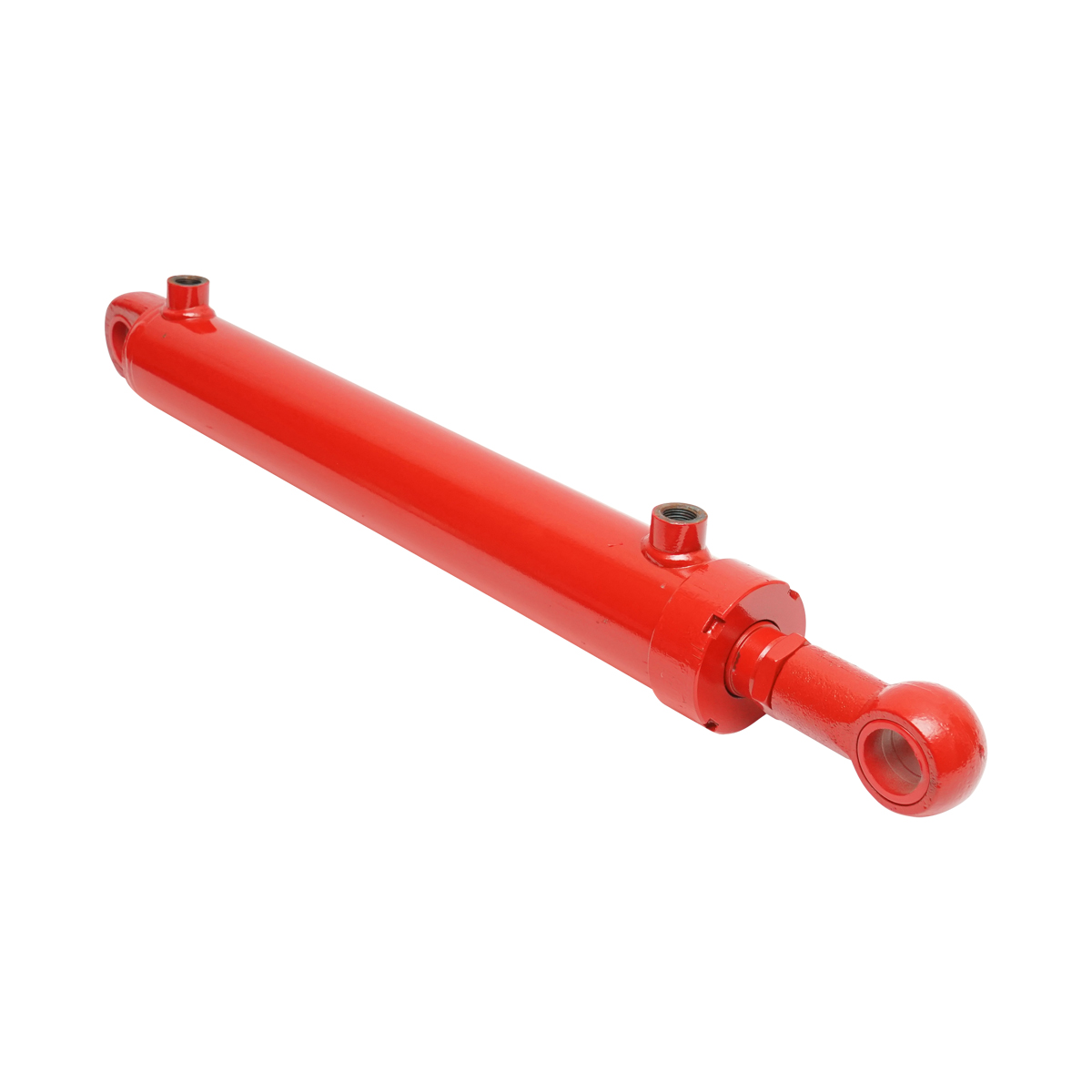 Cilindru hidraulic plug reversibil 73x63x35x660x400mm racord ulei fi18 Breckner Germany - imagine 2