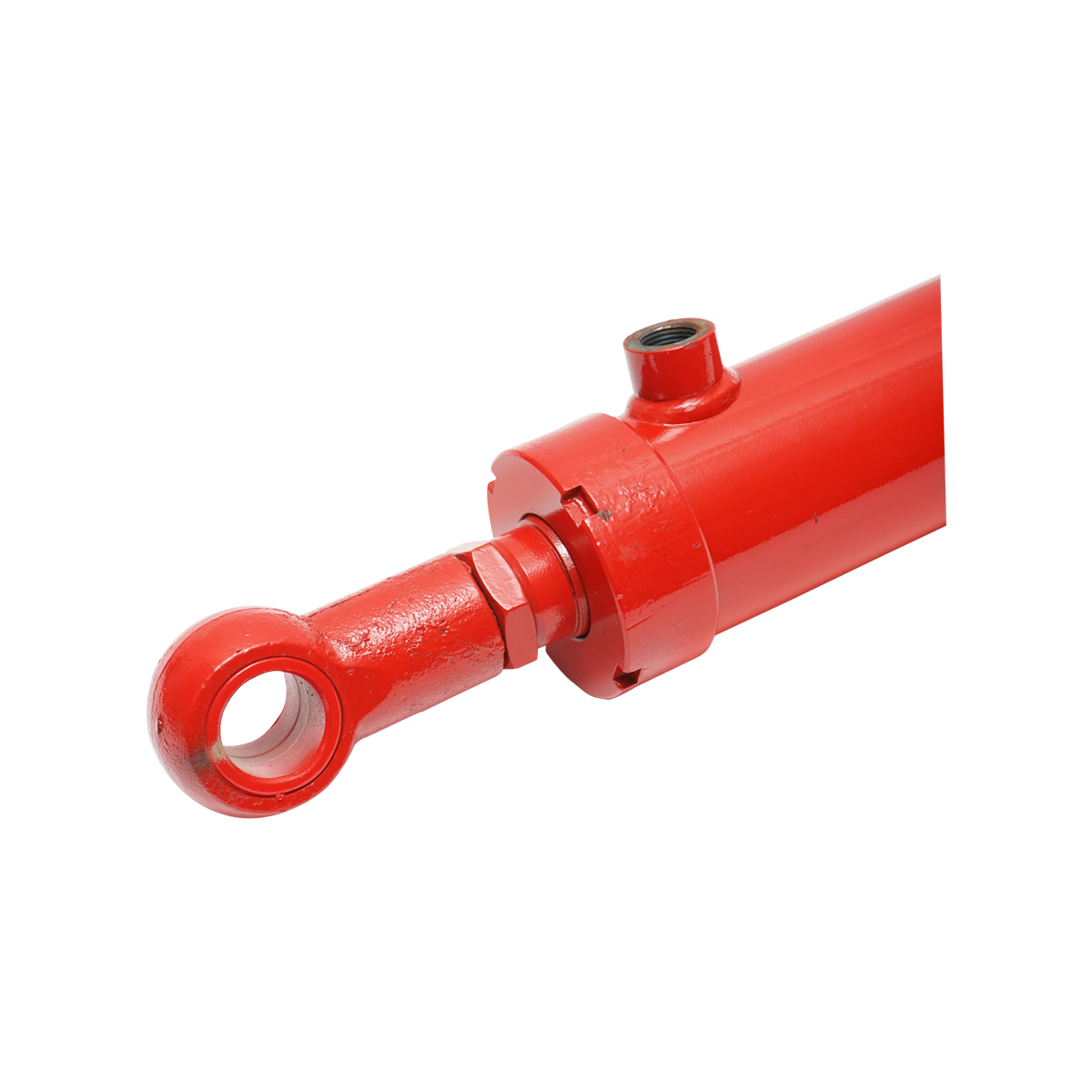 Cilindru hidraulic plug reversibil 73x63x35x660x400mm racord ulei fi18 Breckner Germany - imagine 5