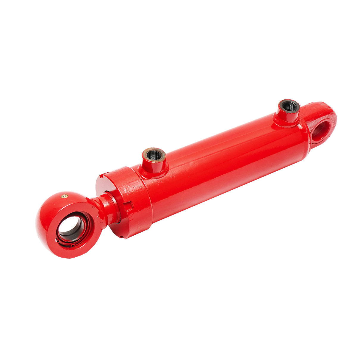 Cilindru hidraulic plug reversibil 68x72x30x370mm Breckner Germany - imagine 2