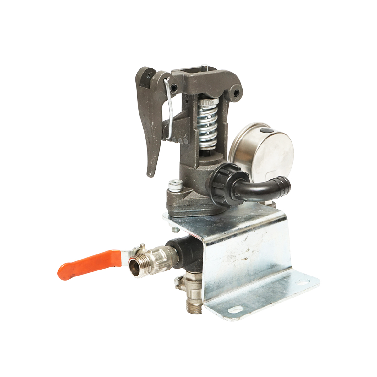 Distribuitor metalic C50 cu manometru glicerina inclus pentru erbicidator - imagine 3