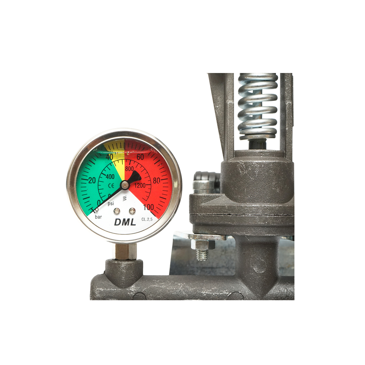 Distribuitor metalic C50 cu manometru glicerina inclus pentru erbicidator - imagine 4