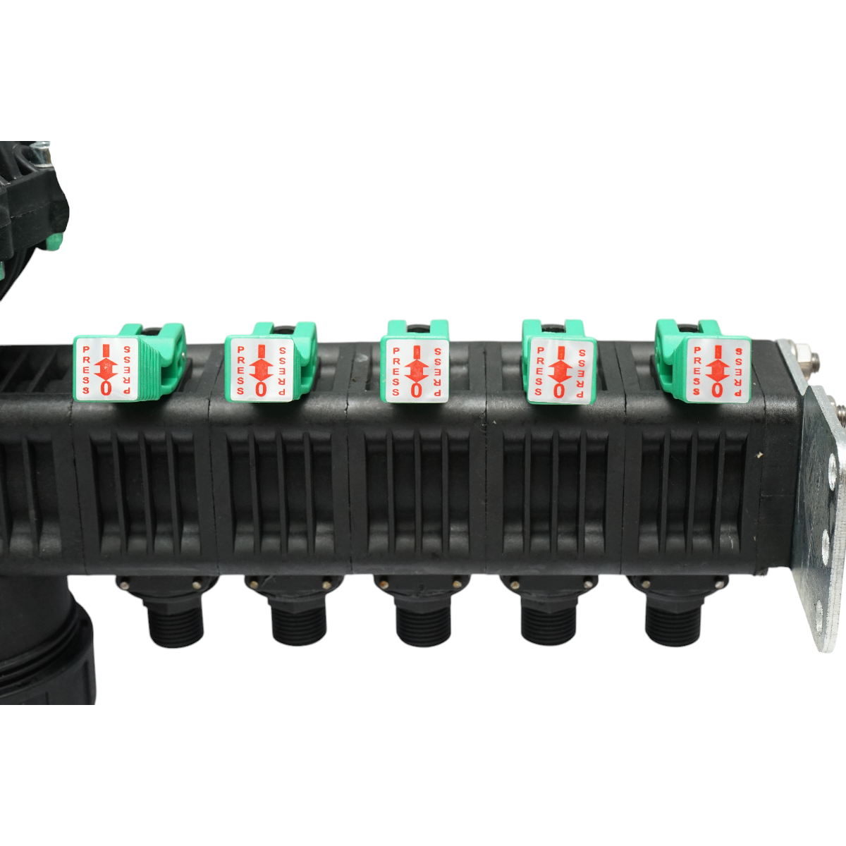 Distribuitor erbicidator cu 5 cai, filtru si manometru cu glicerina 25 bar - imagine 5