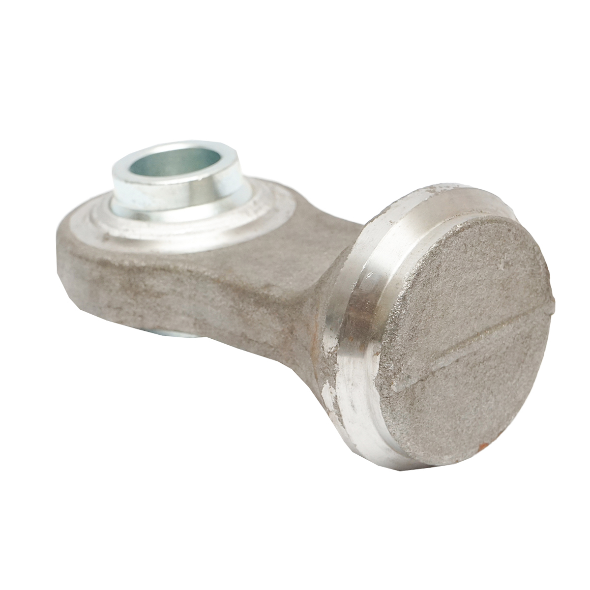 Articulatie sferica, cap tirant central hidraulic sudabil cu umar L 145mm lagar 26mm - imagine 3