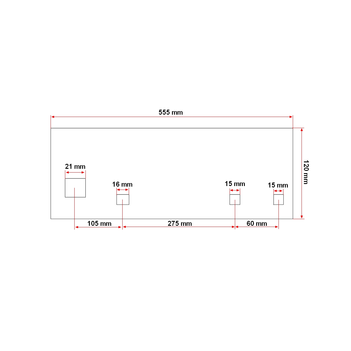 Plaz lung B fara cioc 10mm grosime  - imagine 4