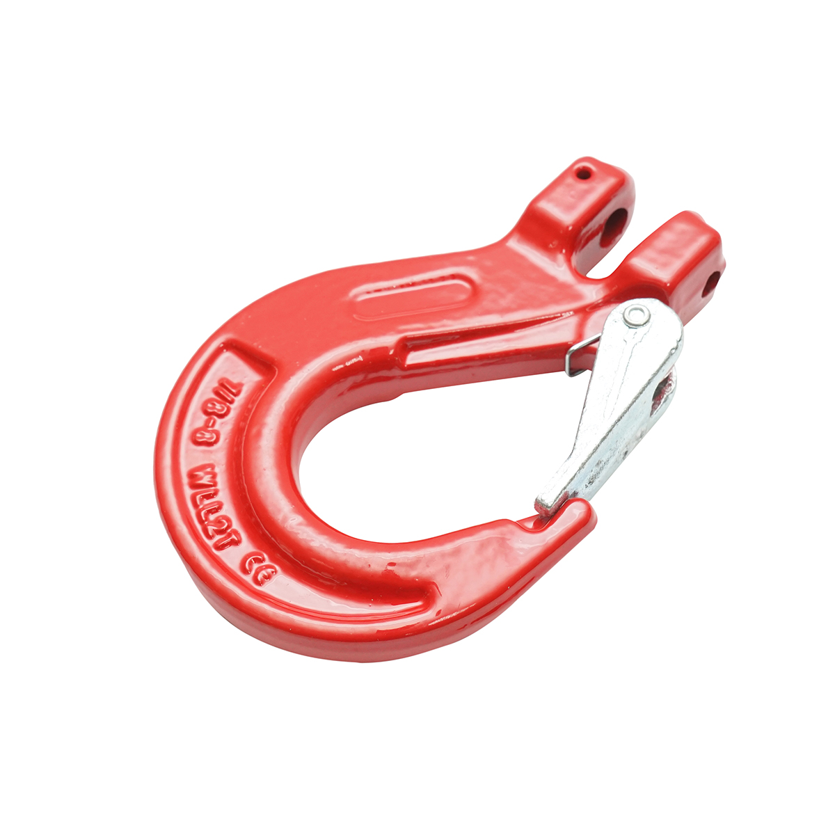 Carlig cu bolt si siguranta pentru lant zala fi 8mm, sarcina maxima suportata 2T - imagine 2