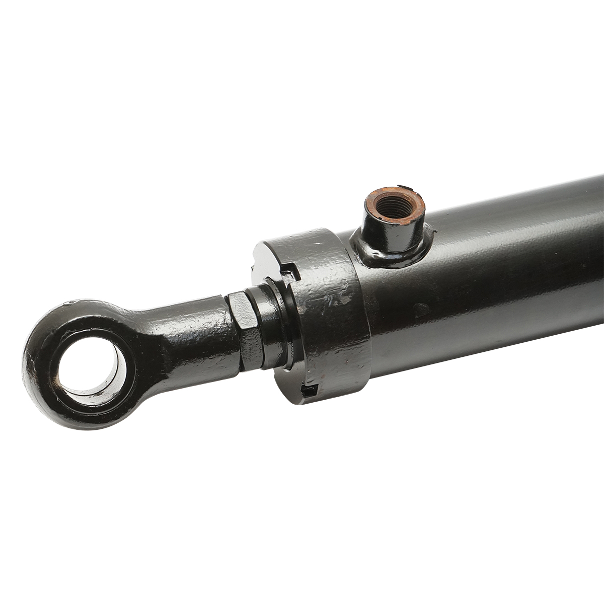 Cilindru hidraulic plug reversibil 73x63x40x1300 cursa de deschidere 1000mm cu racord hidraulic fi18 Breckner Germany - imagine 3