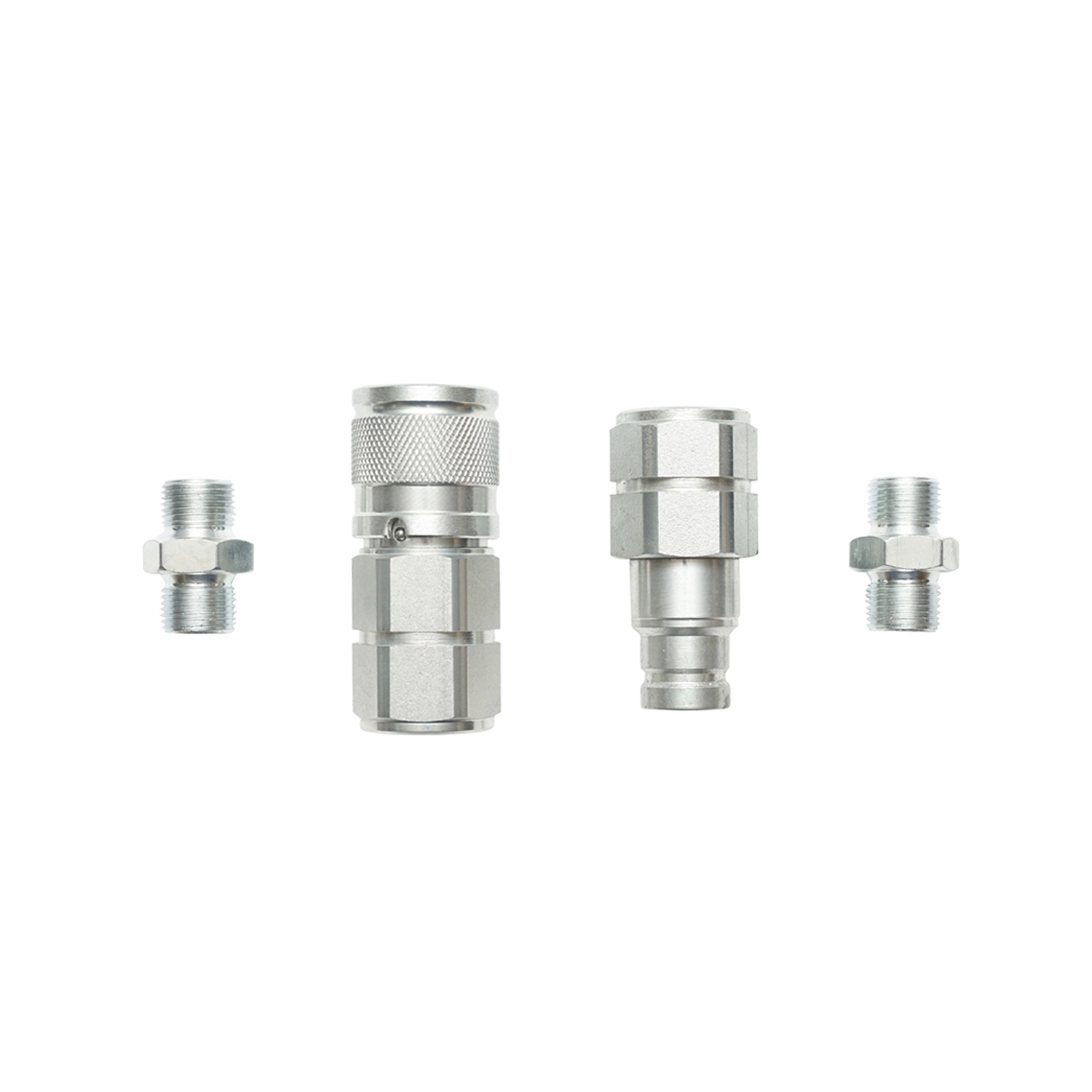 Set cupla rapida 3/8 tol (supapa trecere mama+tata/mos+baba) adaptor drept - imagine 4