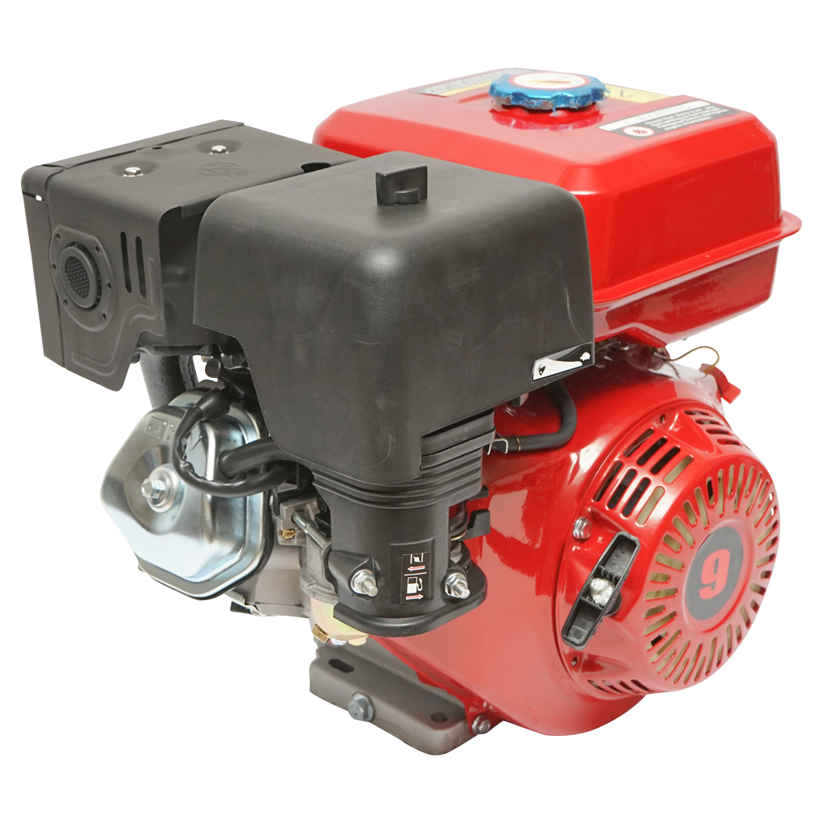 Motor pe benzina 9CP ax cu pana diametru 25mm Breckner Germany - imagine 3