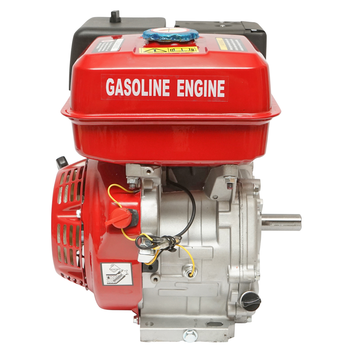 Motor pe benzina 9CP ax cu pana diametru 25mm Breckner Germany - imagine 5