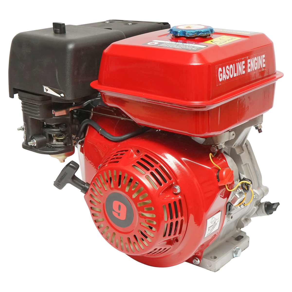 Motor pe benzina 9CP ax cu pana diametru 25mm Breckner Germany - imagine 4