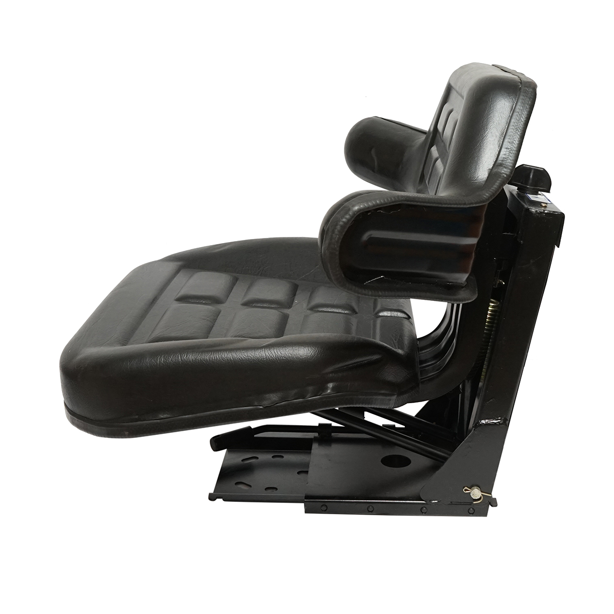 Scaun negru pentru tractor U-445, U-650 cu reglaj triplu si amortizor - imagine 4
