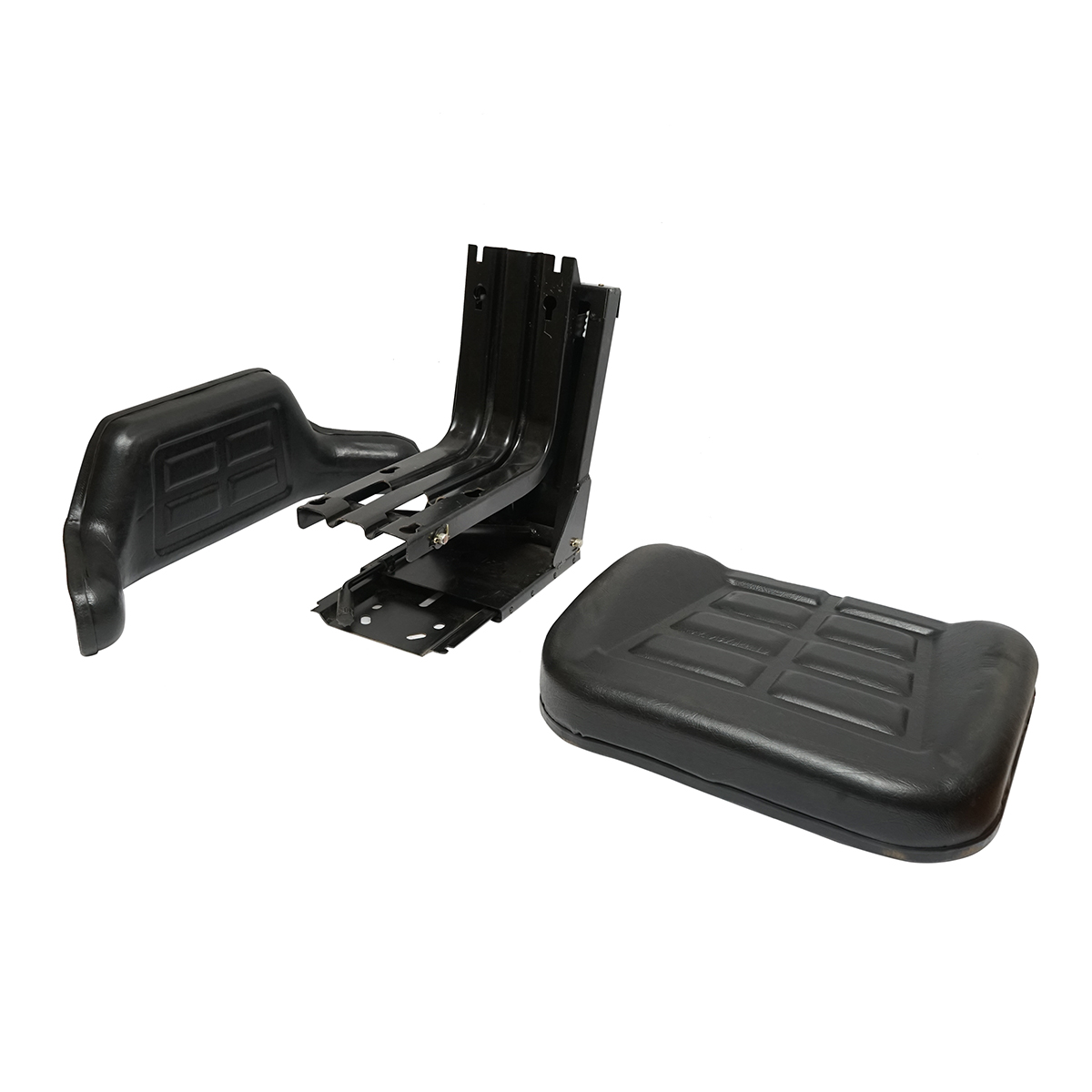 Scaun negru pentru tractor U-445, U-650 cu reglaj triplu si amortizor - imagine 3