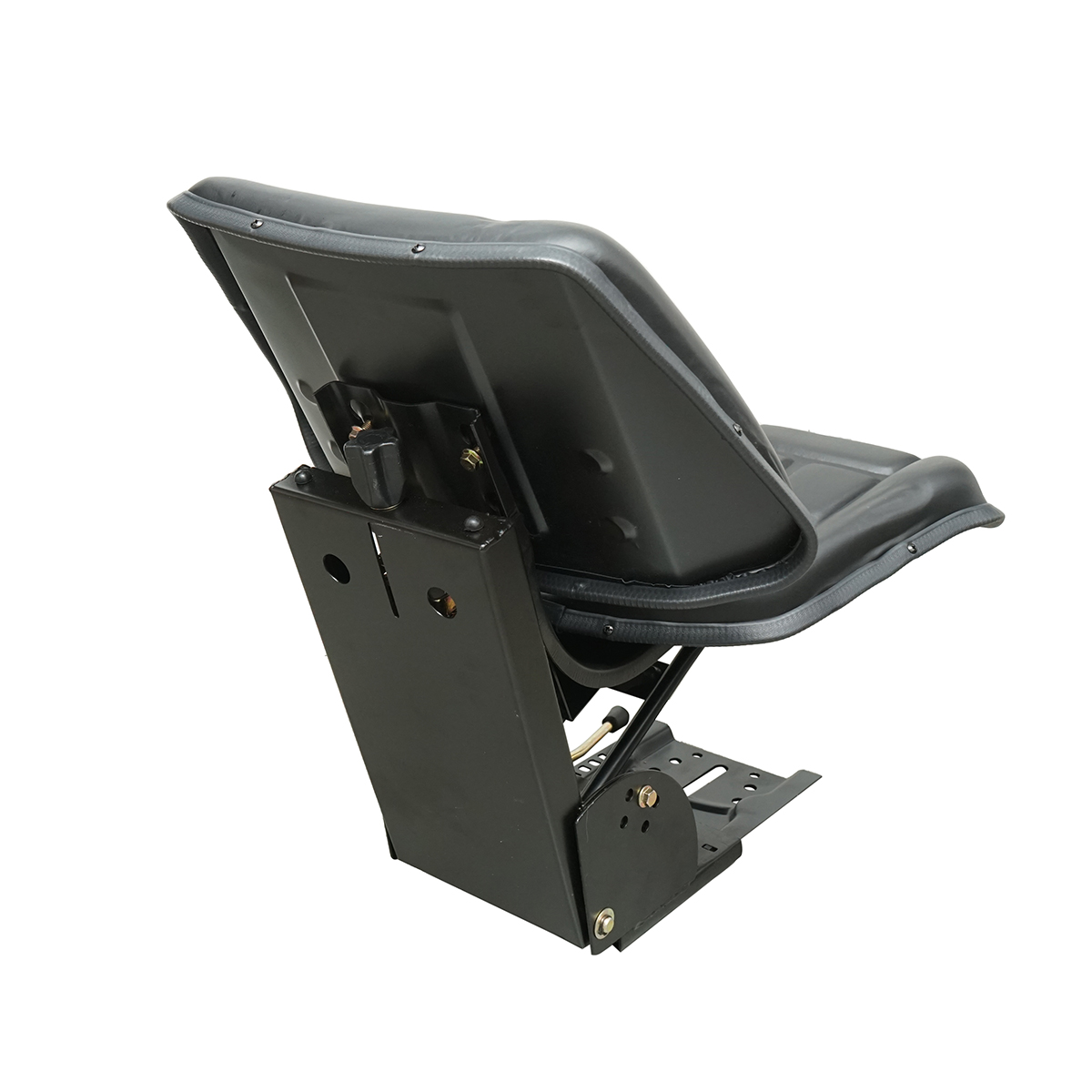 Scaun universal negru cu reglaj triplu si amortizor pentru tractor U-445 - imagine 4