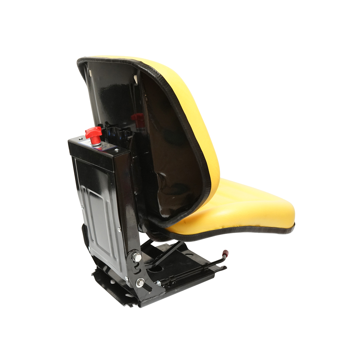 Scaun universal galben cu reglaj triplu si amortizor pentru tractor U-445 - imagine 4
