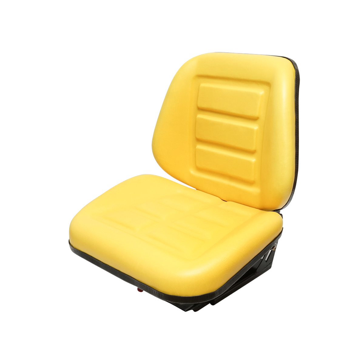 Scaun universal galben cu reglaj triplu si amortizor pentru tractor U-445