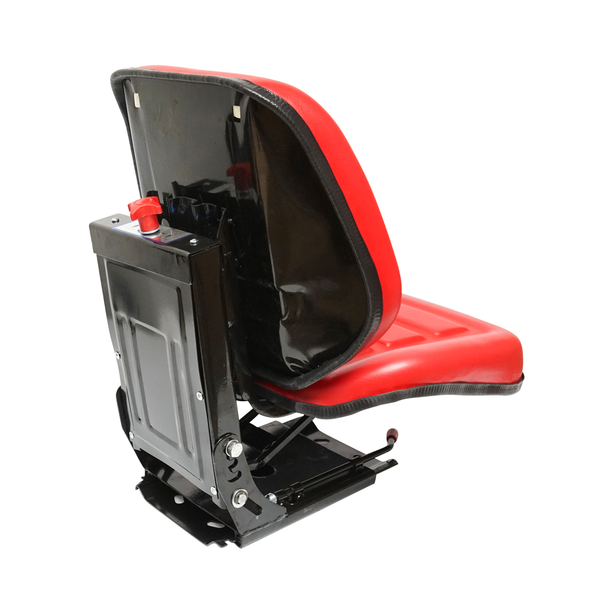 Scaun universal rosu cu reglaj triplu si amortizor pentru tractor U-445 - imagine 4