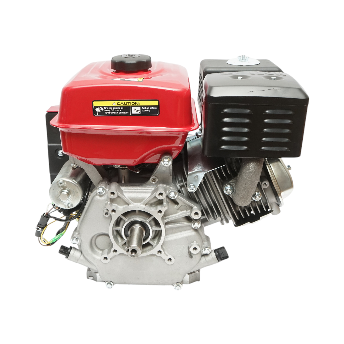 Motor pe benzina 9CP, 4 timpi cu protectie circuit, ax cu pana 25mm, pornire cheie/sfoara  Breckner Germany - imagine 2