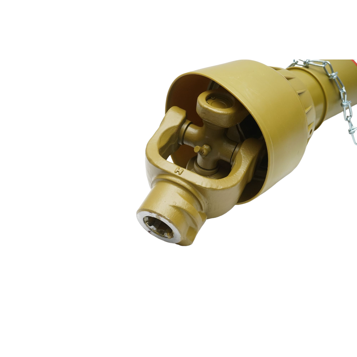 Cardan 850mm S7 cu teava triunghiulara, Z=6, cruce 30.2x106.5mm - imagine 3