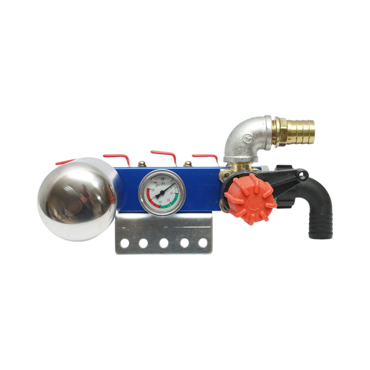 Distribuitor erbicidator cu 4 cai si cu manometru - imagine 5