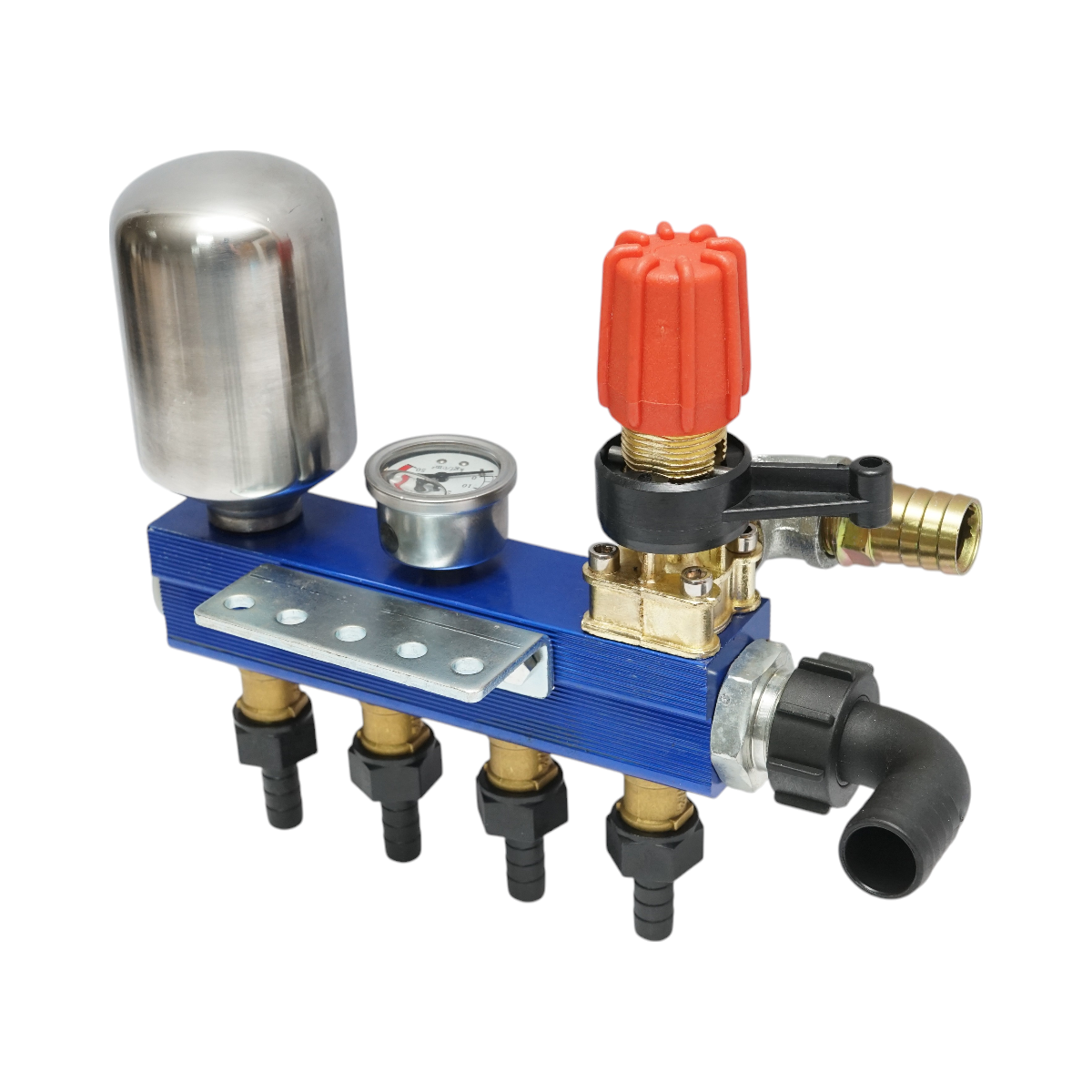 Distribuitor erbicidator cu 4 cai si cu manometru - imagine 4