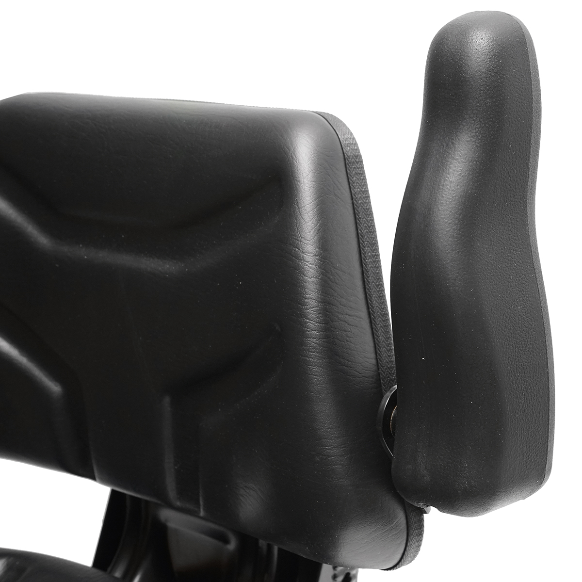 Scaun pentru tractor, negru, reglabil cu cotiera, latime sezut 485mm - imagine 5