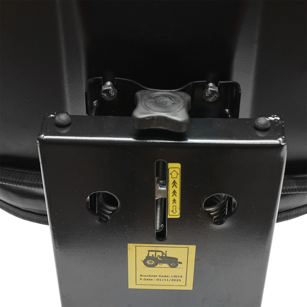 Scaun universal negru pentru tractor - imagine 5