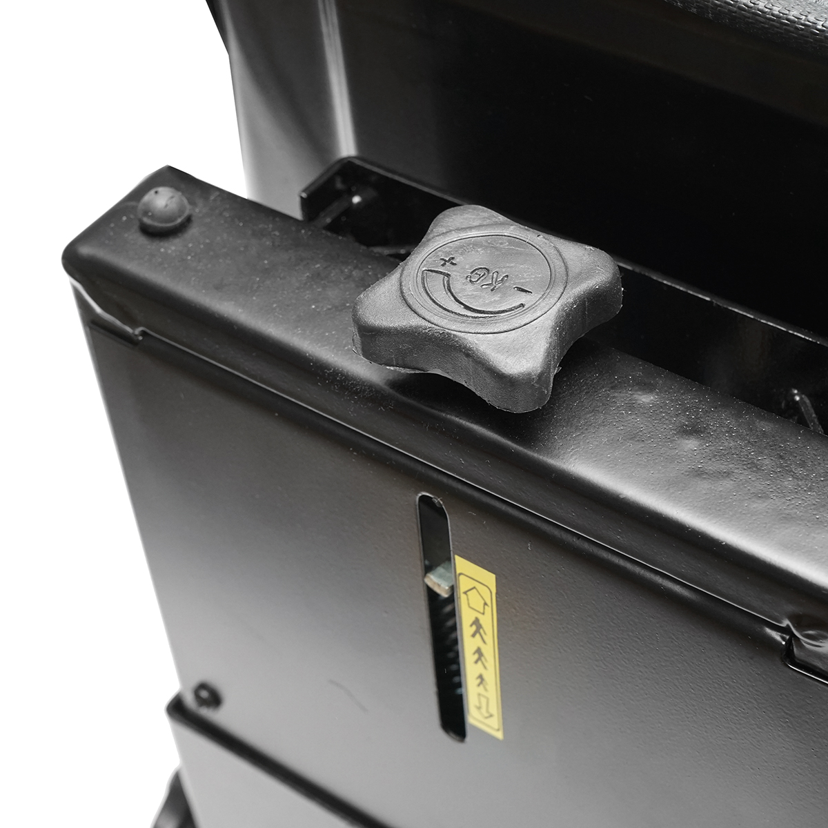 Scaun universal negru pentru tractor cu reglaj pe inaltime - imagine 6