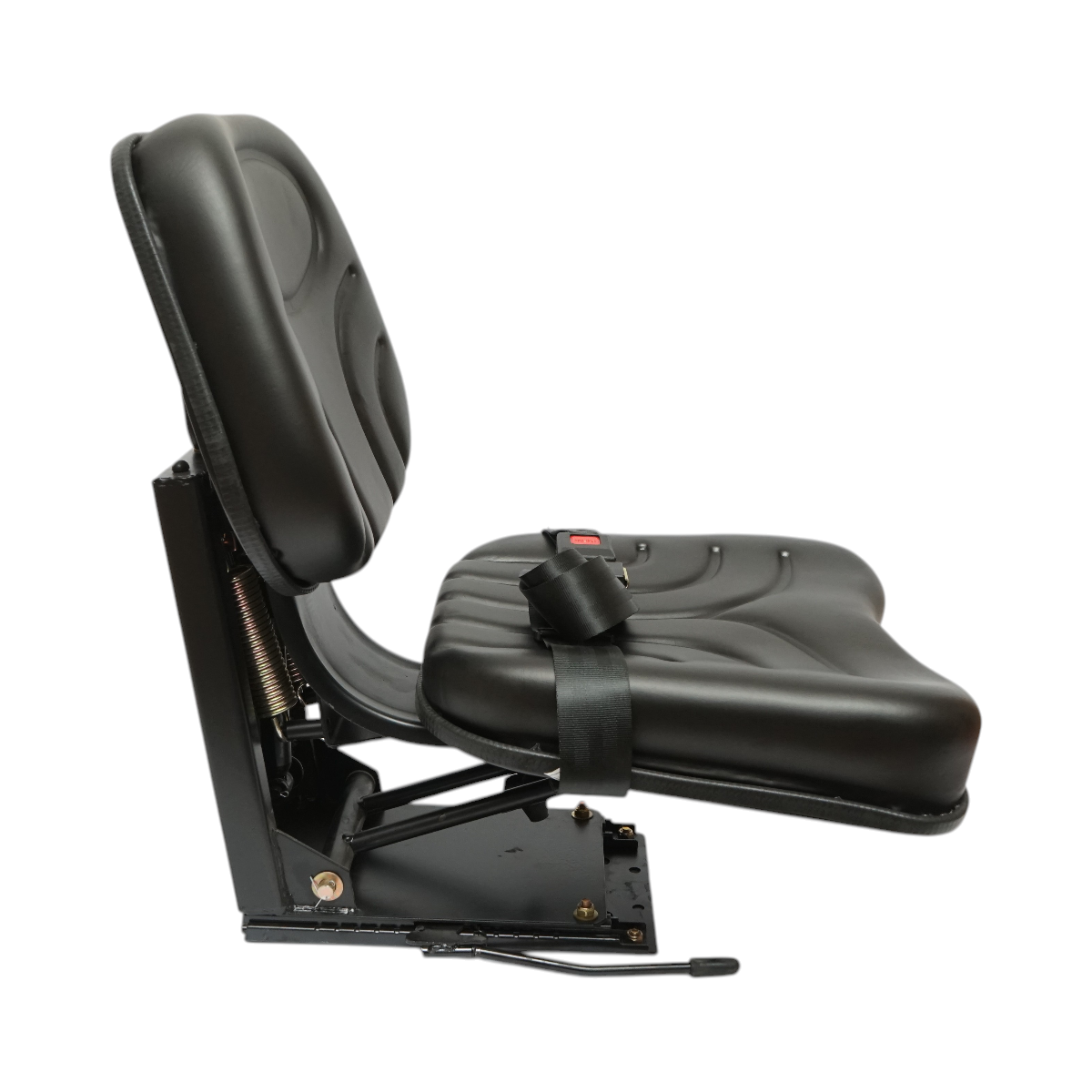 Scaun universal tractor negru reglabil cu centura de siguranta - imagine 4