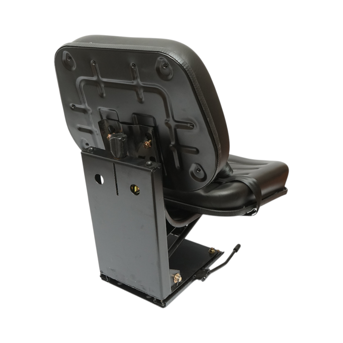 Scaun universal tractor negru reglabil cu centura de siguranta - imagine 6